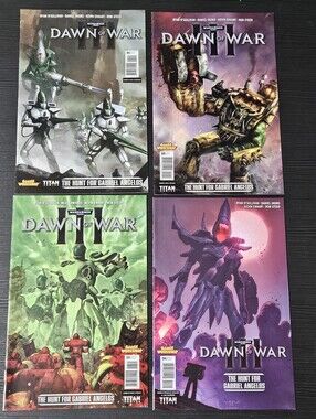 Warhammer 40k Titan Comics Dawn of War 3 Hunt for Gabriel Angelos Issues 1 2 3 4